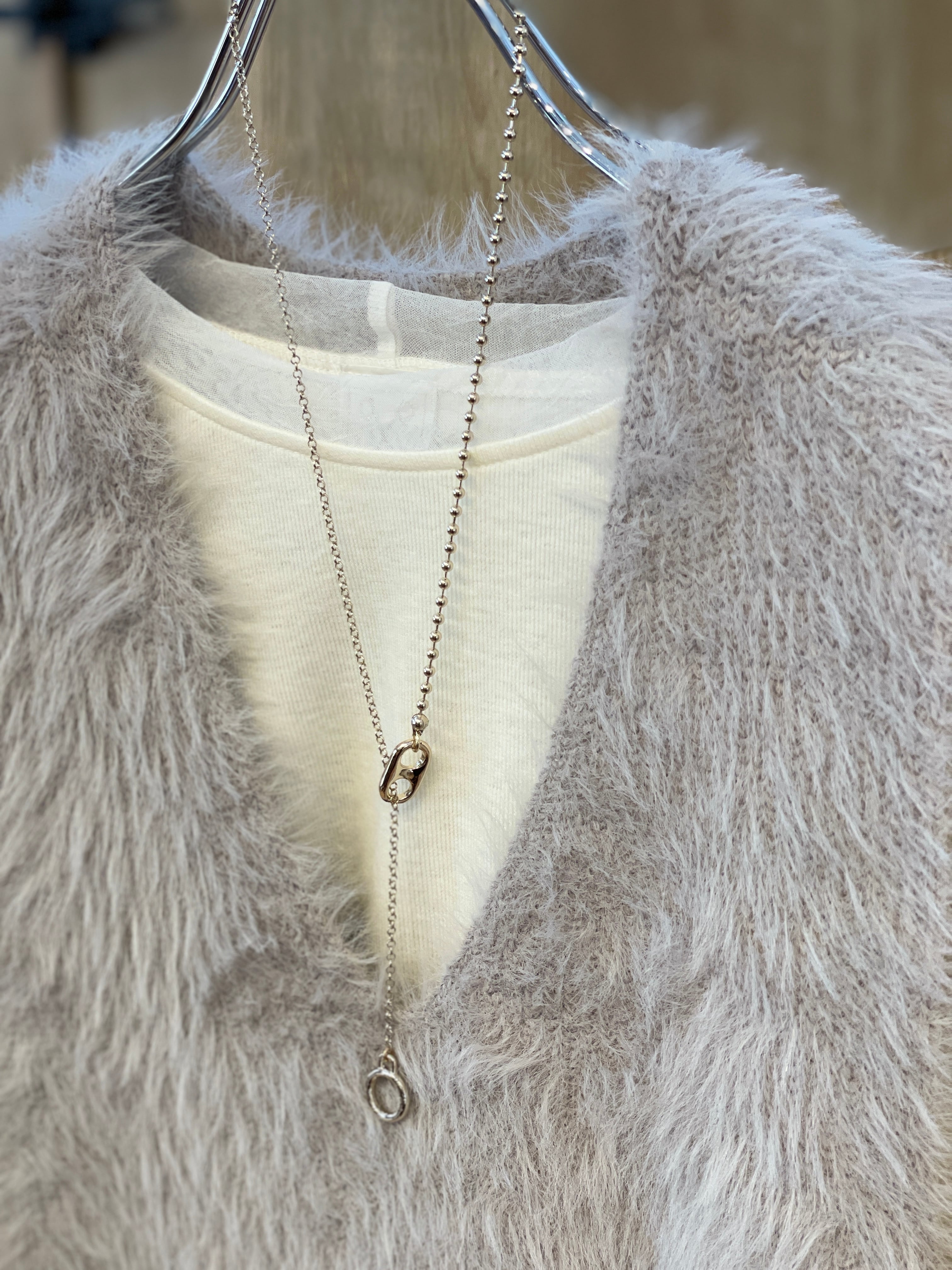 ボールチェーン×Wホールネックレスpage-visual