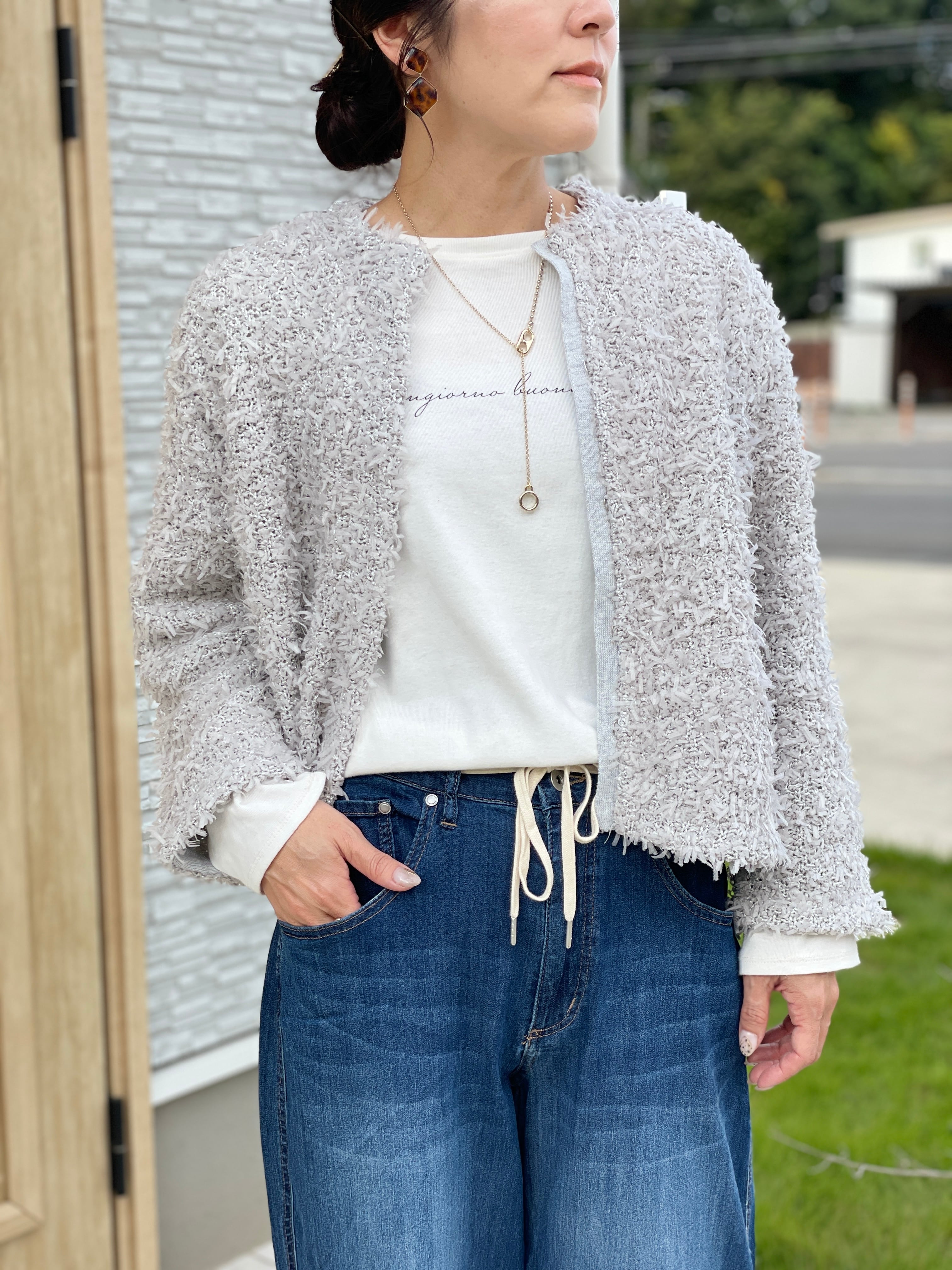 オンオフ兼用！ちょっと周りと差のつくツィードラメカーデpage-visual